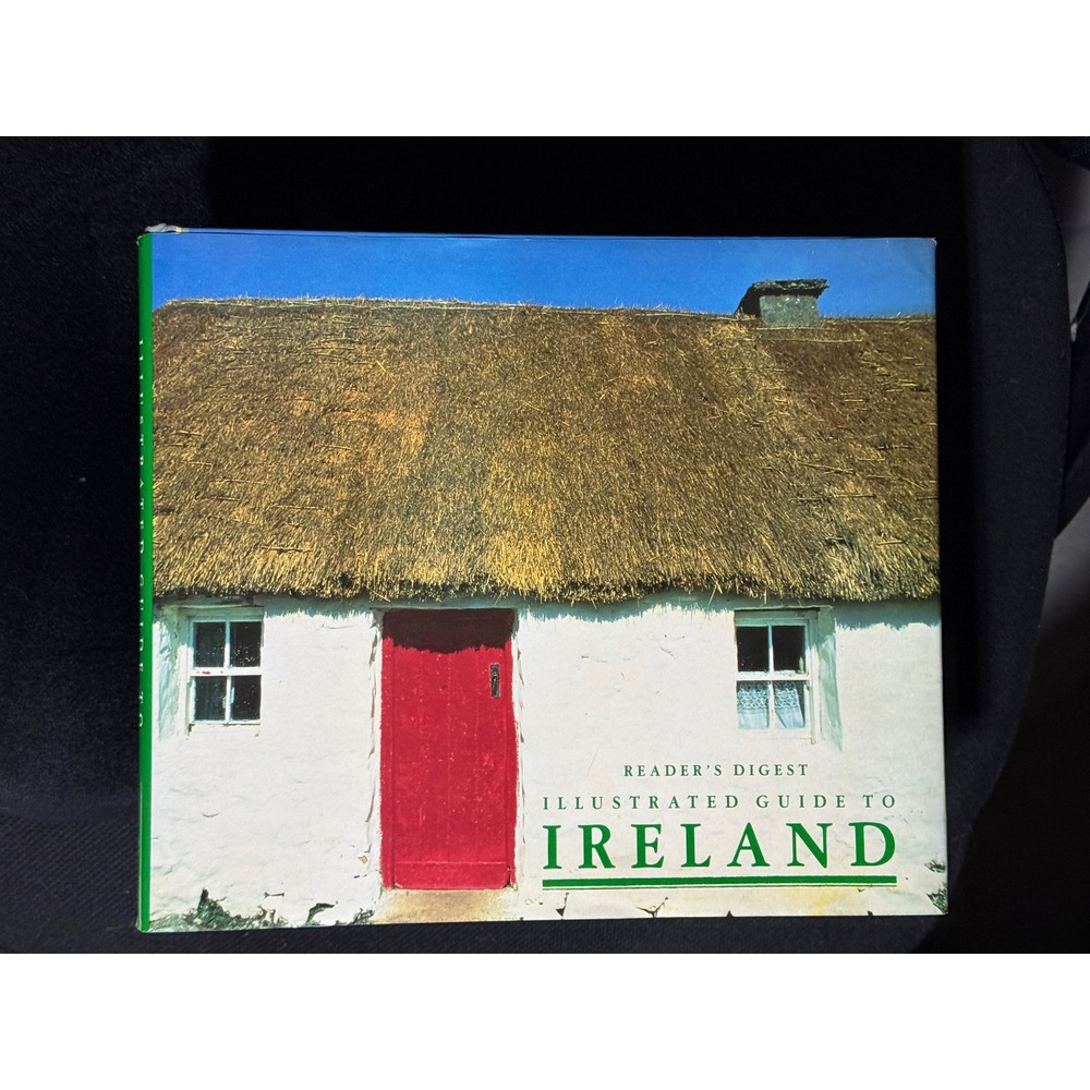 Reader's‎ Digest Illustrated Guide to Ireland 1992 First Edition Hardcover Map